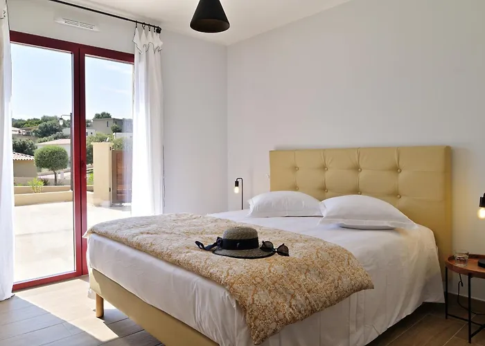 Les Volets Rouges - Duplex De Standing Avec Piscine וילה אולטה